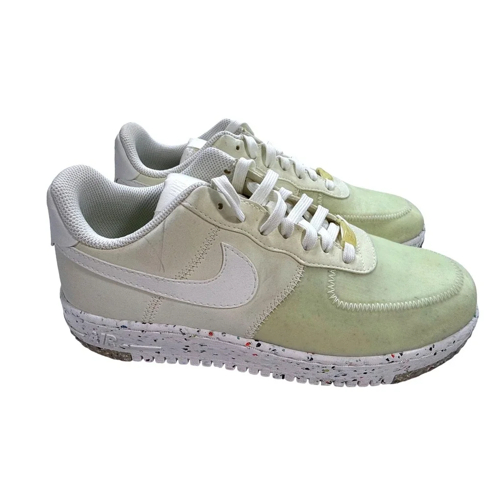 Nike Air Force 1‎ Crater Womens 9 Summit White Excellent CT1986-100 Sneakers